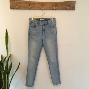 Madewell 10" High-Rise Skinny Jeans (Women's size 28)